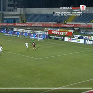 Penalty neacordat pentru CFR Cluj în meciul din deplasare cu FC Botoșani, foto: captură Prima Sport