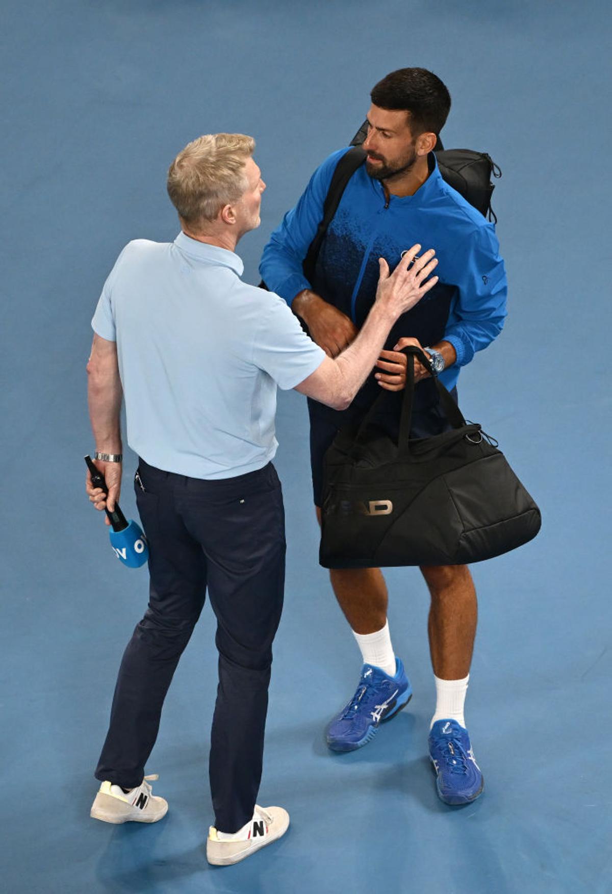 Fostul antrenor al Simonei Halep i-a luat apărarea lui Novak Djokovic, după ce acesta a refuzat interviul de pe teren: „Are mult sens ce a făcut”