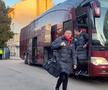 Imagini postate de „feroviari”, înainte de meciul de la Botoșani / Sursă foto: Facebook@ CFR Cluj