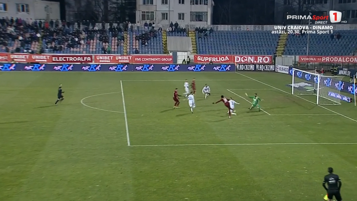 Penalty neacordat pentru CFR Cluj în meciul din deplasare cu FC Botoșani