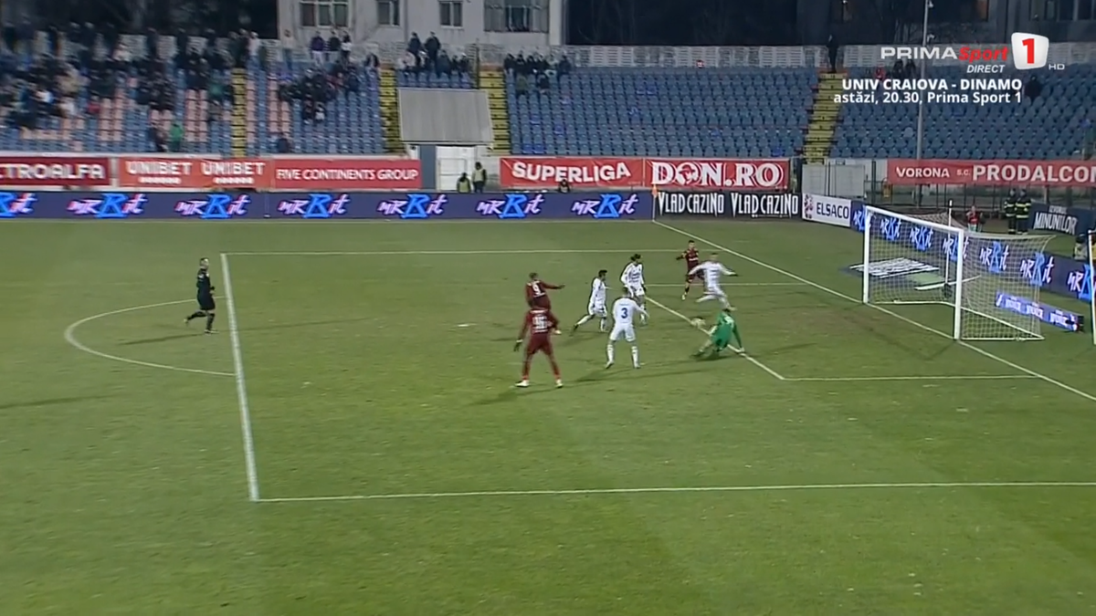Penalty neacordat pentru CFR Cluj în meciul din deplasare cu FC Botoșani