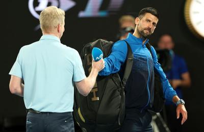 Novak Djokovic a refuzat să acorde interviul de pe teren, după victoria cu Jiri Lehecka: „E OK dacă vreți să mă amendați” » A explicat gestul în conferință
