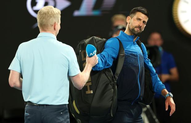 Novak Djokovic a refuzat să acorde interviul de pe teren, după victoria cu Jiri Lehecka: „E OK dacă vreți să mă amendați” » A explicat gestul în conferință