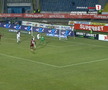 Penalty neacordat pentru CFR Cluj în meciul din deplasare cu FC Botoșani, foto: captură Prima Sport