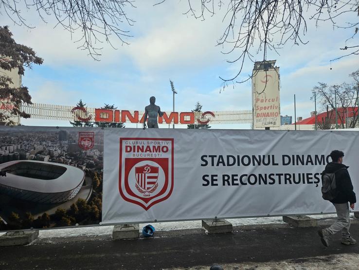 Au început lucrările în „Ștefan cel Mare” // FOTO: Eduard Apostol (GSP.ro)