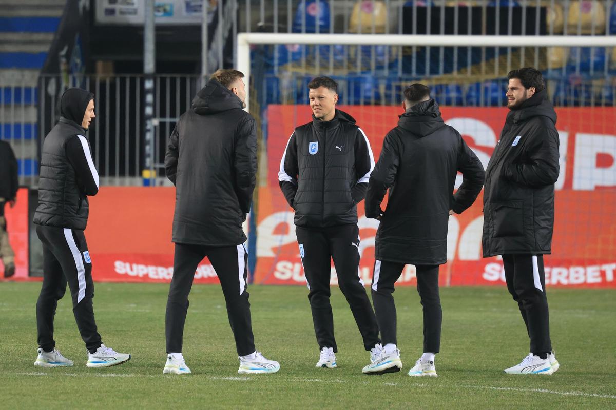 Petrolul - Universitatea Craiova, imagini înaintea partidei de la Ploiești