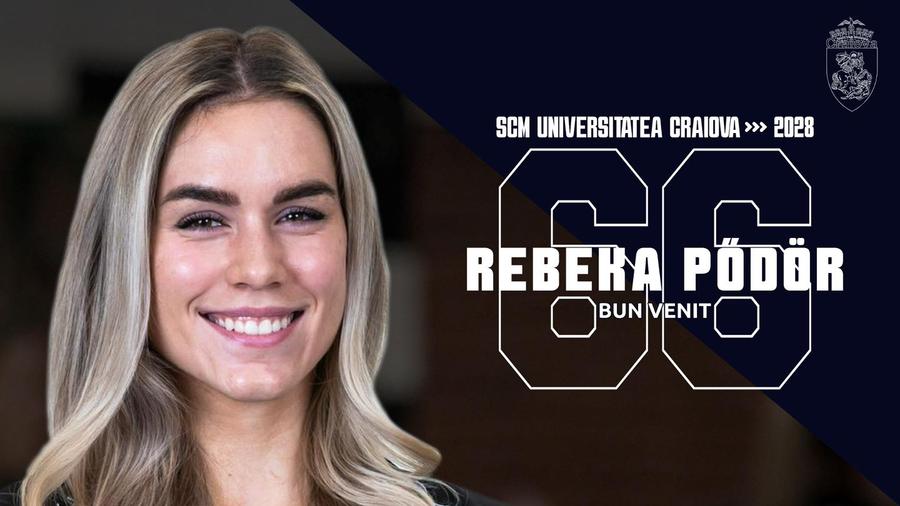 Rebeka Pődör, noul transfer de la SCM Craiova // foto: Facebook Golgheterul Ungariei a semnat în „Liga Florilor” cu echipa care a suferit duminică o mare decepție