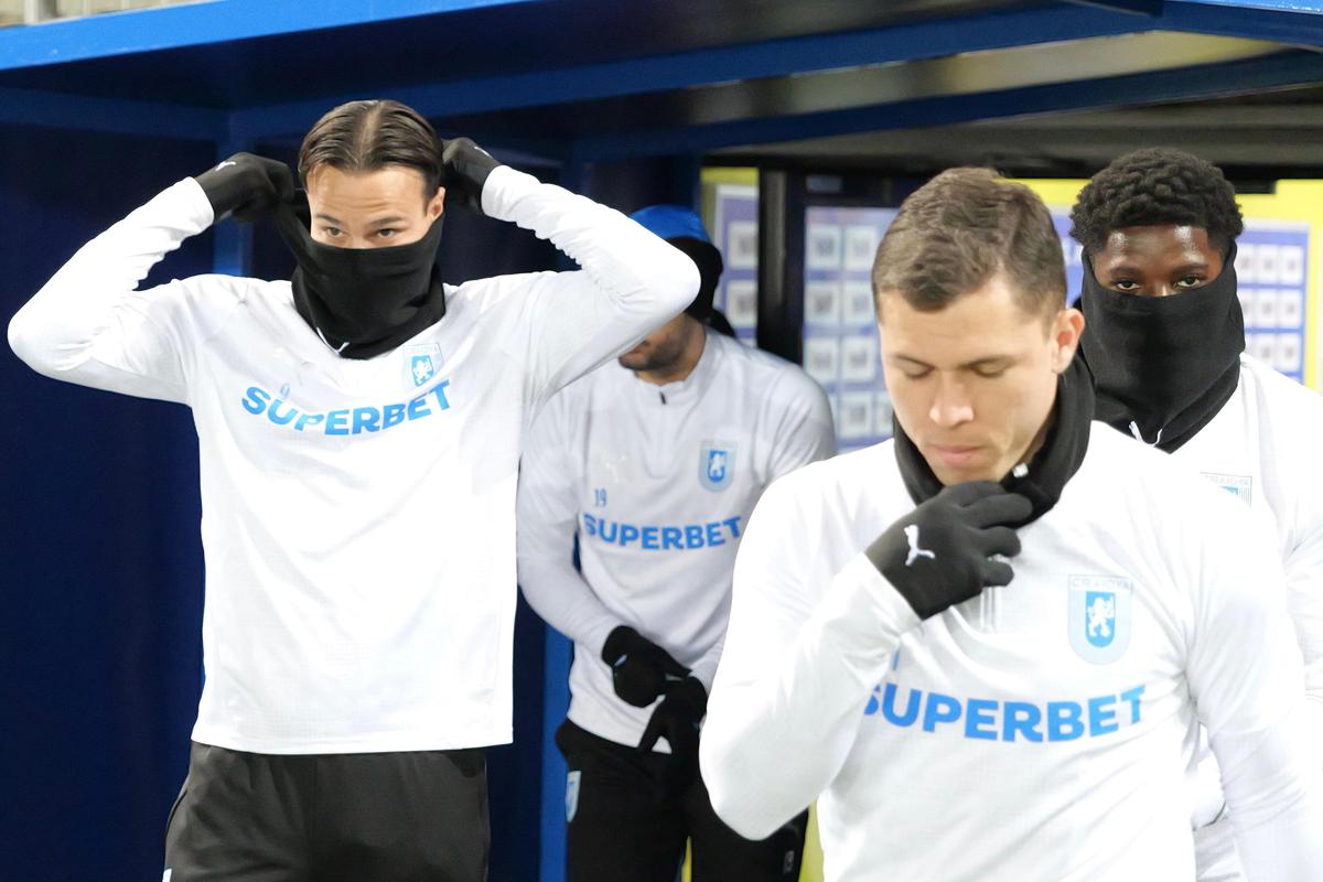 Petrolul - Universitatea Craiova, imagini înaintea partidei de la Ploiești