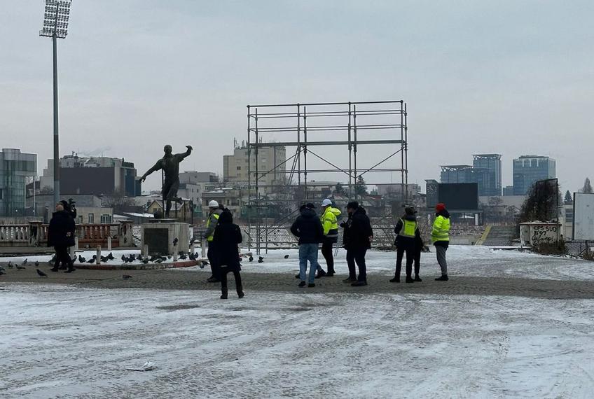 Au început lucrările în „Ștefan cel Mare” // FOTO: Facebook