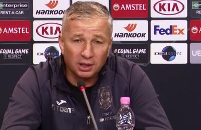 CFR CLUJ - SEVILLA // VIDEO Dan Petrescu atacă din nou Regula U21: „N-am putut să pregătesc meciul cu Sevilla cum trebuie”