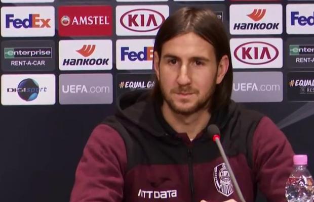 CFR CLUJ - SEVILLA // VIDEO Adi Păun de-abia așteaptă duelul cu ibericii: „E cel mai important meci din cariera mea”