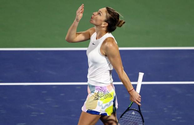 SIMONA HALEP - ONS JABEUR // FOTO + VIDEO Victorie dramatică pentru Simona Halep la Dubai! A salvat o minge de meci și merge mai departe » Cu cine va juca în sferturi