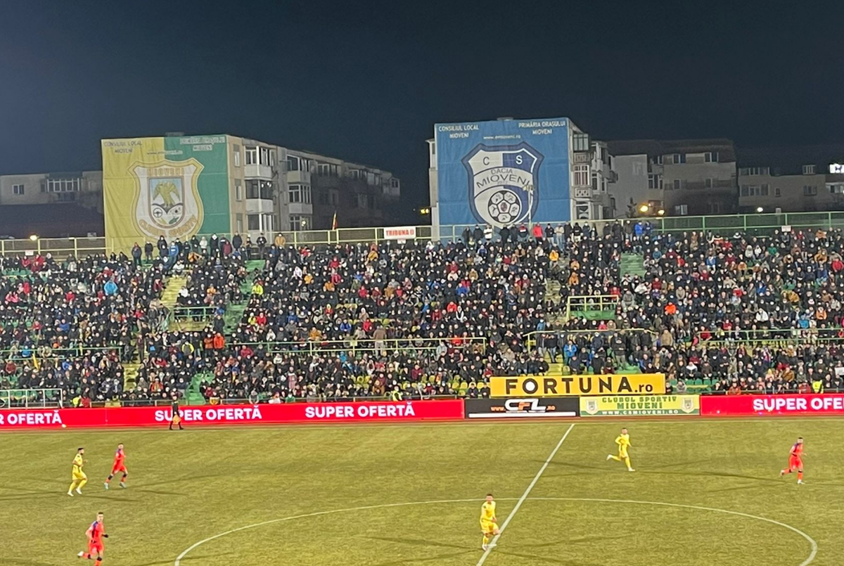 Au încălcat legea la CS Mioveni - FCSB » Ce s-a întâmplat în tribune