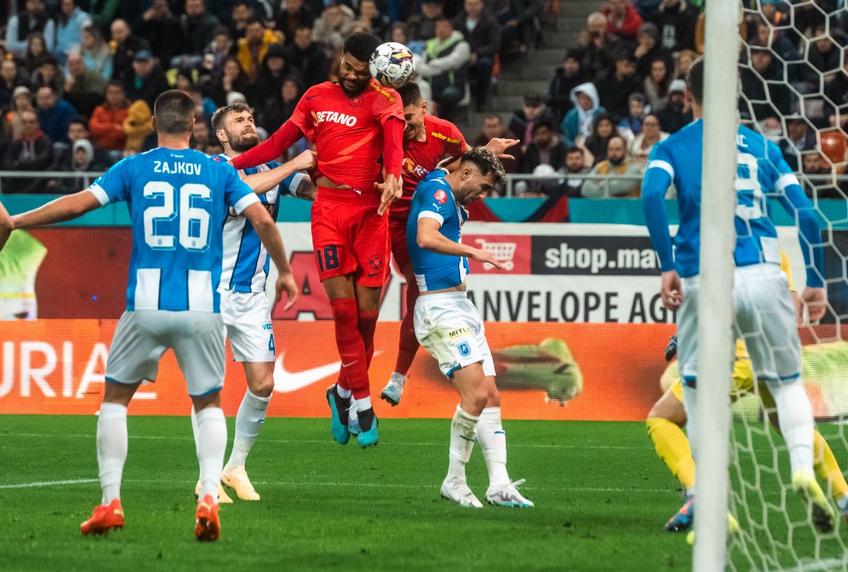 FCSB și CS Universitatea Craiova au remizat, scor 1-1 în derby-ul rundei cu numărul 26 din SuperLigă. Malcom Edjouma, mijlocașul francez al gazdelor, a fost cel mai bun din tabăra gazdelor.