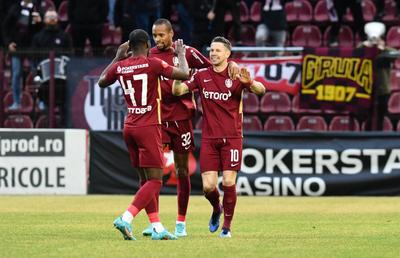 Misiune îndeplinită » CFR Cluj trece de Argeșul lui Croitoru și se pregătește pentru „decisivul” cu Lazio. Clasamentul ACUM în Superligă