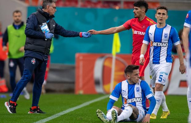 Ce i-a dat doctorul lui Florinel Coman? » Nu s-au văzut la TV: imaginile din FCSB - CSU Craiova surprinse de fotoreporterul GSP