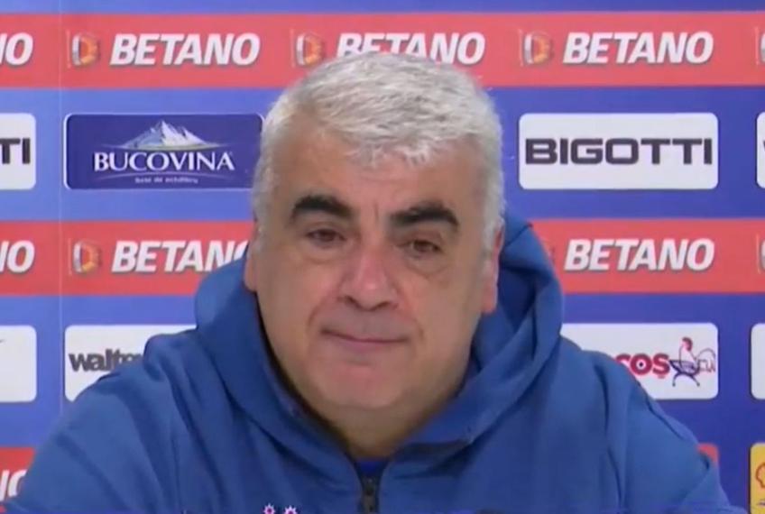 FCSB și CS Universitatea Craiova au remizat, scor 1-1, în runda cu numărul 26 din SuperLigă. Leo Strizu, antrenorul din acte al gazdelor, nu crede că remiza este o tragedie și spune că absența lui Darius Olaru, suspendat, a cântărit mult.