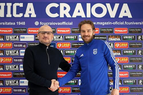 Vlad Țăran, noul preparator fizic de la FCU Craiova // sursă foto: Facebook