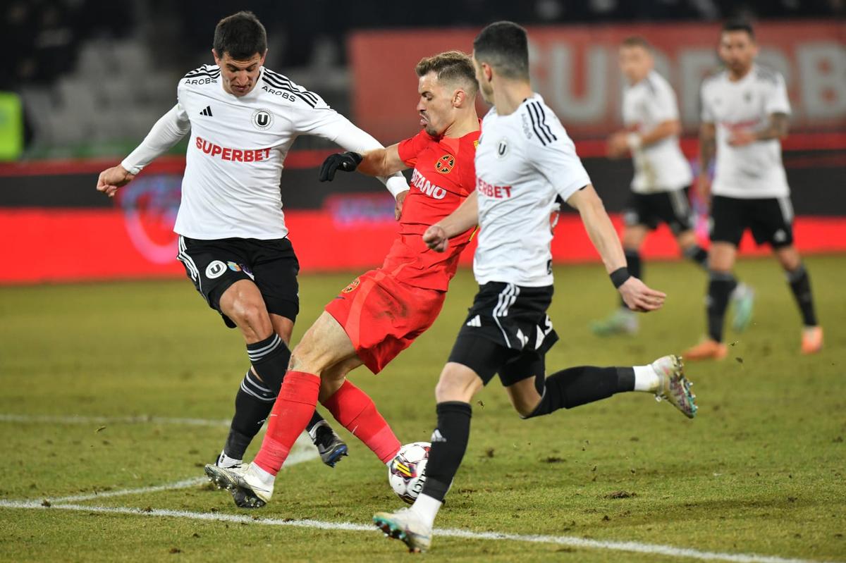 U Cluj - FCSB, foto: Cristi Preda (GSP)