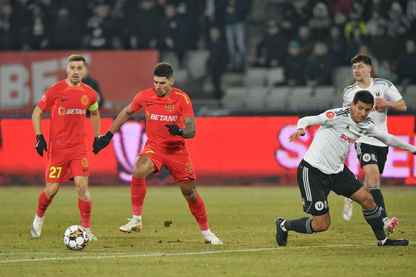 FCSB nu o poate bate pe U Cluj » Rapid s-a apropiat de lider + clasamentul actualizat FOTO: Cristi Preda (GSP)
