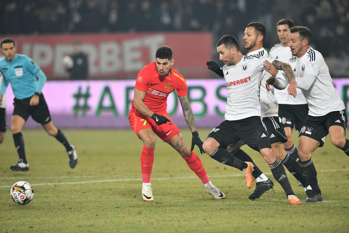 FCSB nu o poate bate pe U Cluj » Rapid s-a apropiat de lider: clasamentul actualizat