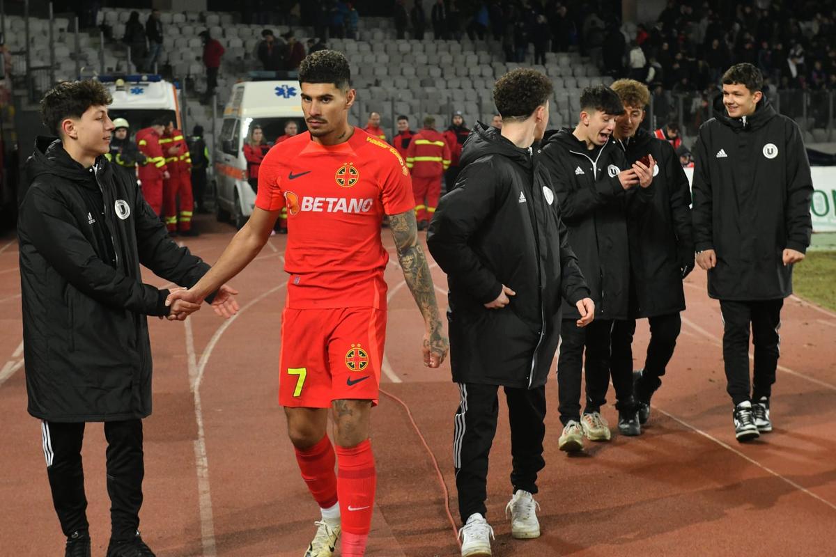 Jucătorul transferat de U Cluj din Championship a debutat cu FCSB și a oferit primele declarații: „Am avut puține emoții, U Cluj e un club mare”
