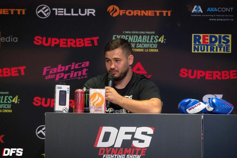 Ionuț Iancu Provocare gigantică pentru „Tancul Olteniei” » Un colos de aproape 2 metri, adversarul din DFS22