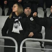 Suporterii de la U Cluj - FCSB/ FOTO: Cristi Preda (GSP)
