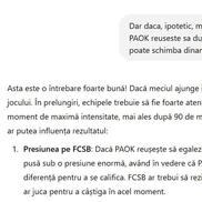 Experiment: ce spune ChatGPT despre FCSB - PAOK Salonic