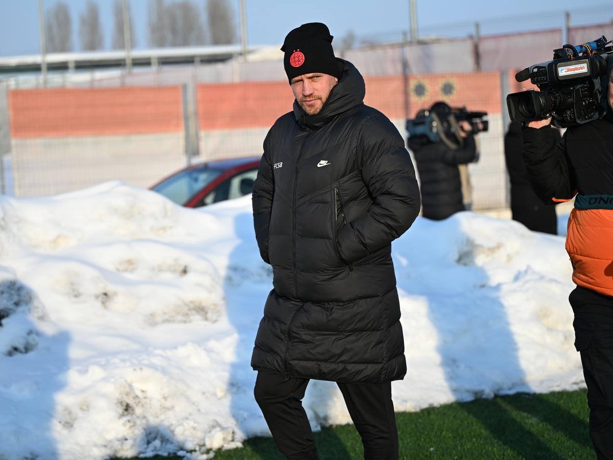 Antrenamentul oficial al celor de la FCSB înaintea meciului cu PAOK