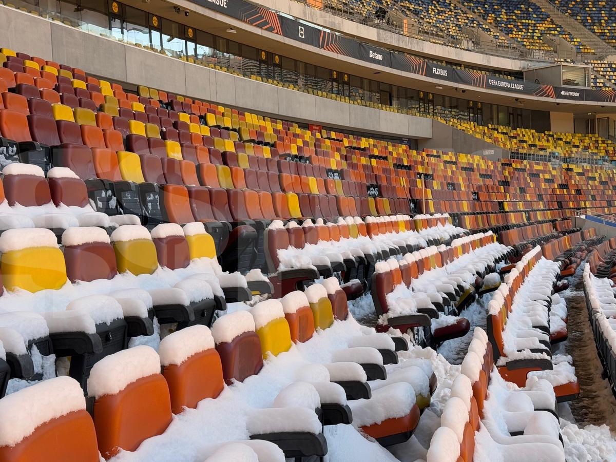 Cum arată Arena Națională înainte de FCSB - PAOK