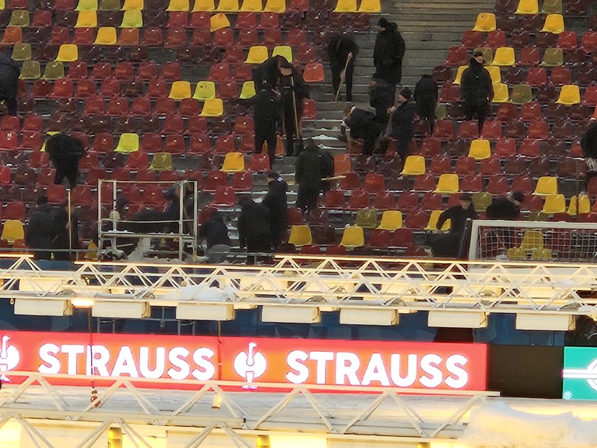 Cum arată Arena Națională înainte de FCSB - PAOK