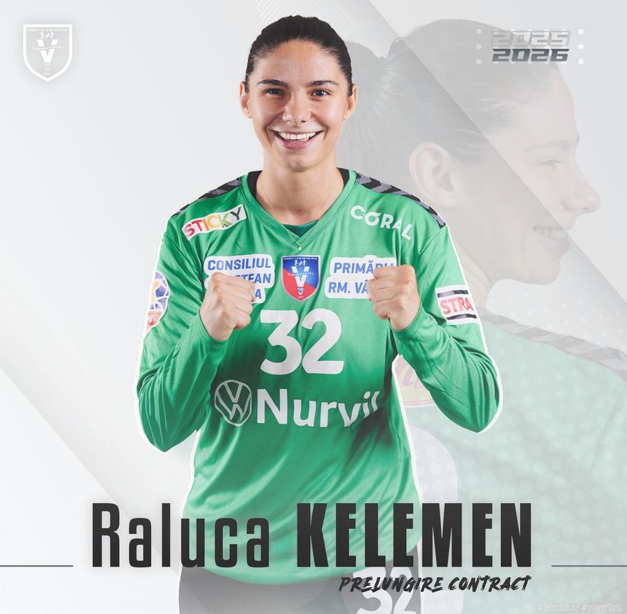 Raluca Kelemen / foto: Facebook SCM Râmnicu Vâlcea Jucătoarea din naționala României a semnat prelungirea în „Liga Florilor” la handbal feminin: „Aleg să rămân cu inima”