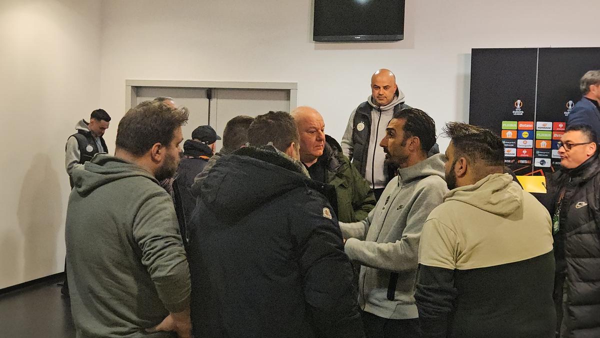 Conferința de presă Elias Charalambous înainte de meciul cu PAOK