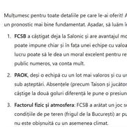 Experiment: ce spune ChatGPT despre FCSB - PAOK Salonic