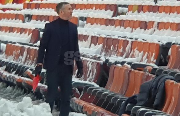 FCSB - PAOK. Cum a fost surprins Mihai Stoica pe Arena Națională de reporterul GSP » Secvențe colosale