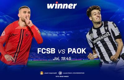 FCSB - PAOK: ultimul pas spre calificare în optimile Europa League