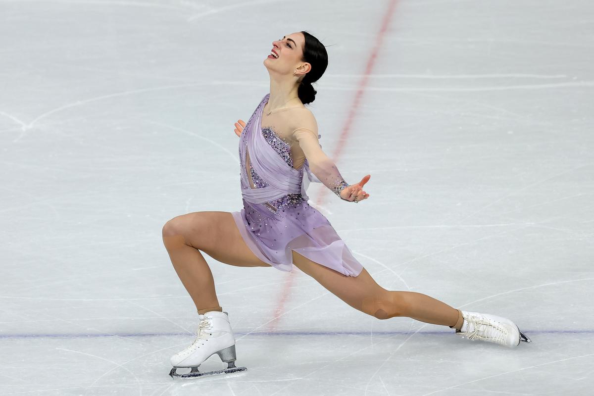 Julia Sauter la Jocurile Olimpice de la Milano Cortina