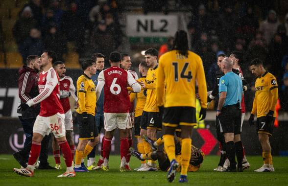 Nervi întinși la Arsenal, încăierare la final! » De unde a plecat totul