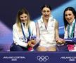 Julia Sauter  alături de Maria Coroamă și Roxana Luca FOTO Guliver/GettyImages
