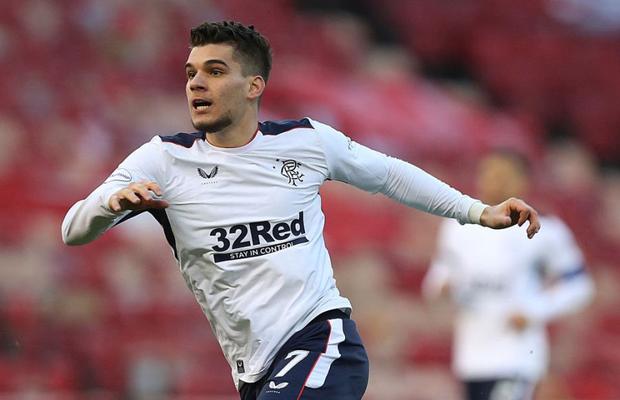 Ianis Hagi, prima reacție după scandalul monstru iscat la finalul meciului Rangers - Slavia