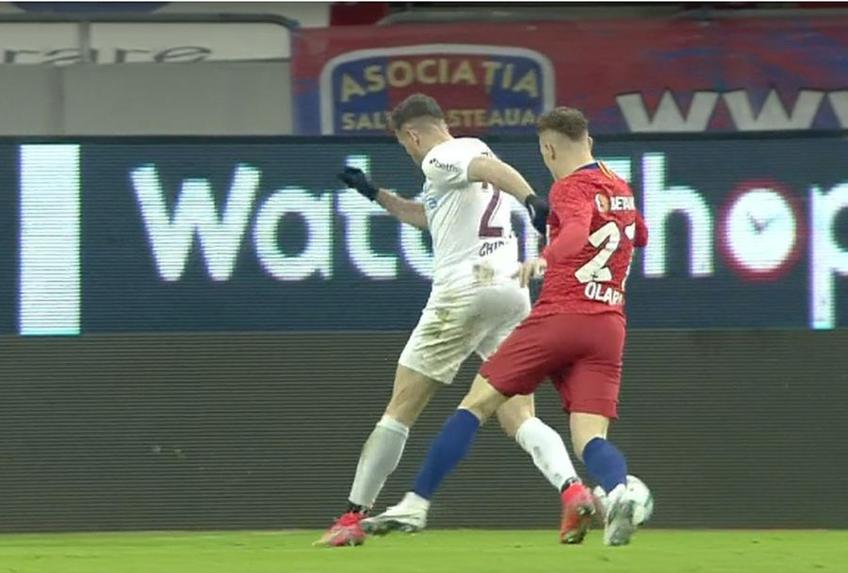 Alexandru Chipciu și Mario Camora au comis gafe copilărești la golurile marcate de Darius Olaru și Florin Tănase, în derby-ul FCSB - CFR Cluj.