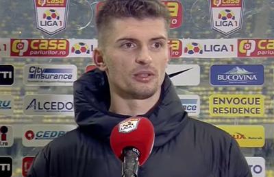 Florin Tănase, mulțumit după egalul cu Voluntari: „Este bun și un punct”