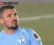 Constantin Budescu și-a pierdut cumpătul în FC Voluntari - CSU Craiova // foto: captură YouTube @ Telekom Sport Romania