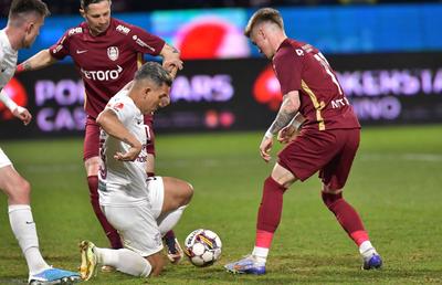 Runda Farului » CFR Cluj și Rapid s-au neutralizat în Gruia, la capătul unui meci memorabil. Hagi profită și se distanțează: clasamentul