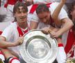 Nicolae Mitea și Zlatan Ibrahimovic, sărbătorind titlul cucerit la Ajax / Sursă foto: Imago Images