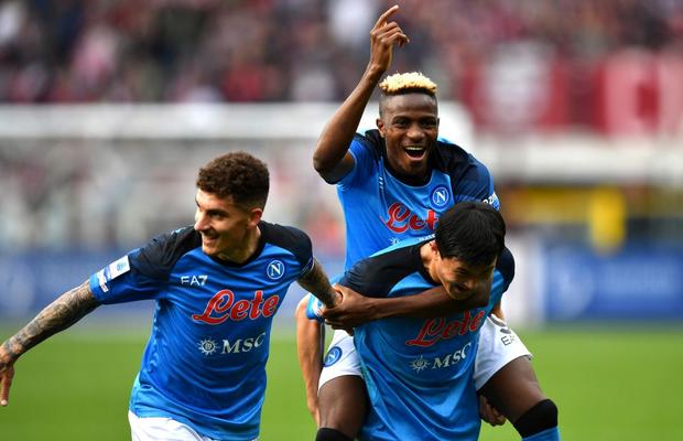 FabulOsimhen » Golgheterul nigerian a mai reușit o „dublă” și Napoli este tot mai aproape de titlu: are +21 puncte față de locul 2!