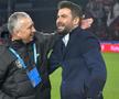 Adrian Mutu și Dan Petrescu, înainte de meci / foto: Cristi Preda