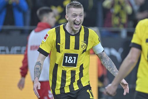 Marco Reus a devenit al doilea golgheter all-time al Borussiei Dortmund. Foto: Imago Images
