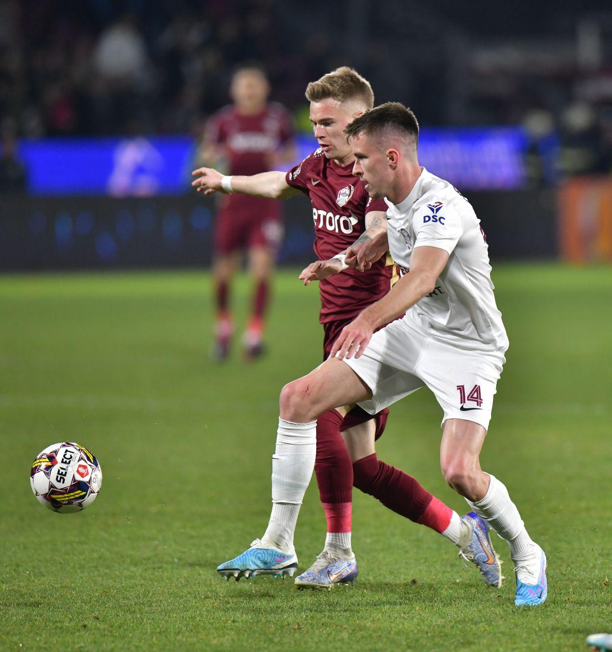 CFR Cluj - Rapid, derby „feroviar” în play-off, 19 martie 2023